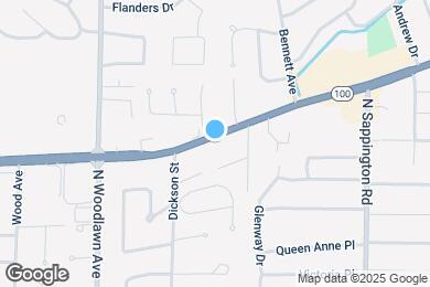 Map image of the property - 10136 Manchester Rd