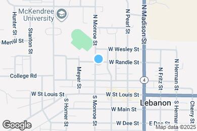 Map image of the property - 220 N Monroe St