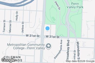 Map image of the property - 700 W 31st St