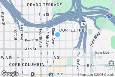 Map image of the property - 1514 7th Ave