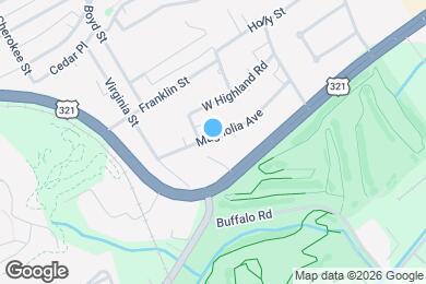 Map image of the property - 515 W Magnolia Ave