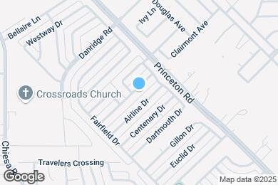 Map image of the property - 7414 Bryn Mawr Dr