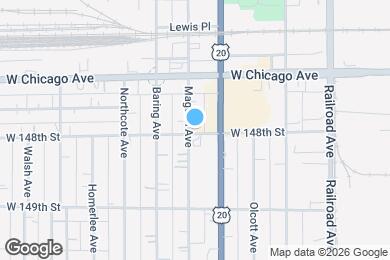 Map image of the property - 4745 Magoun Ave