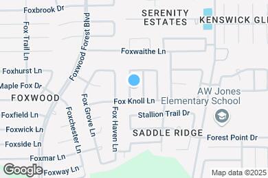 Map image of the property - 20318 Clydesdale Ridge Dr
