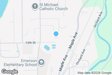 Map image of the property - 1307 Cypress Ln
