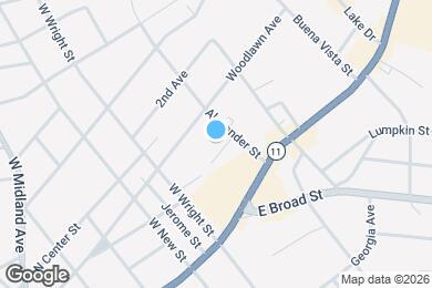 Map image of the property - 231 W Oak St