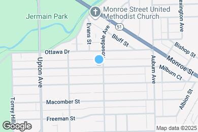 Map image of the property - 1710 Cone St