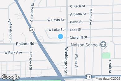 Map image of the property - 8017 W Churchill Ave