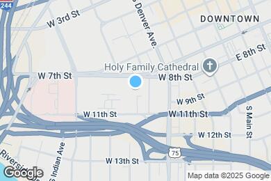 Map image of the property - 410 W 7th St