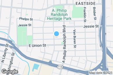 Map image of the property - 713 Pippin St