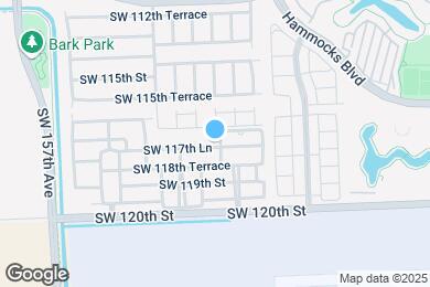 Map image of the property - 11762 SW 152nd Path