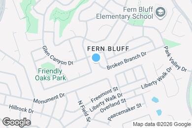 Map image of the property - 8315 Broken Branch Dr