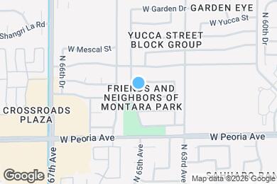 Map image of the property - 6432 W Christy Dr