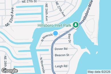 Map image of the property - 2503 N Ocean Blvd