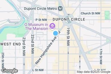 Map image of the property - 1316 New Hampshire Ave NW