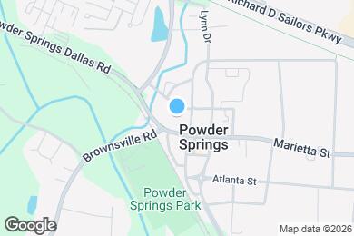 Map image of the property - Springside Powder Springs Apartments & Townhomes