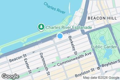 Map image of the property - 166 Beacon St