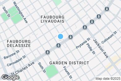 Map image of the property - 2511 Saint Charles Ave