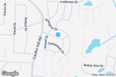 Map image of the property - 3510 Carriage Run Dr