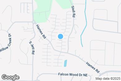 Map image of the property - 573 W Oaks Dr