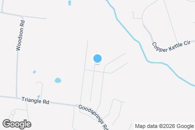 Map image of the property - 2002 Azalea Ct