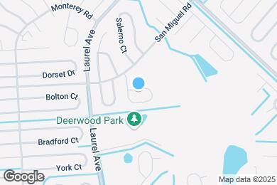 Map image of the property - 850 San Jose Ct