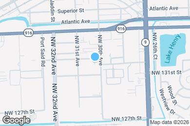 Map image of the property - 2920 NW 132nd Ter