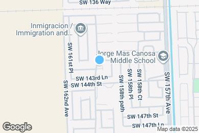 Map image of the property - 14284 SW 159th Pl