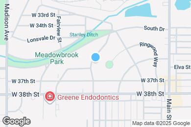 Map image of the property - 3612 Brown St