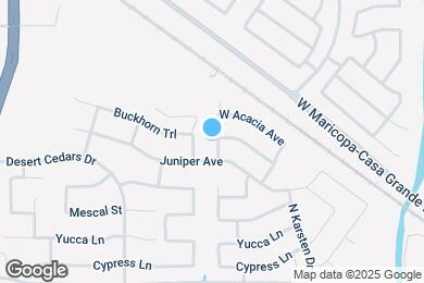 Map image of the property - 18566 N Desert Willow Dr