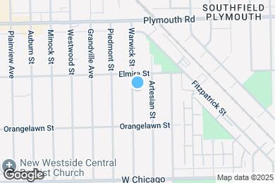 Map image of the property - 10006 Warwick St