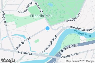 Map image of the property - 131 Coolidge Ave