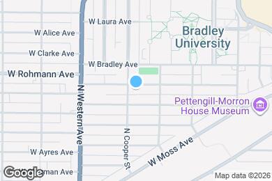 Map image of the property - 1624 W Fredonia Ave