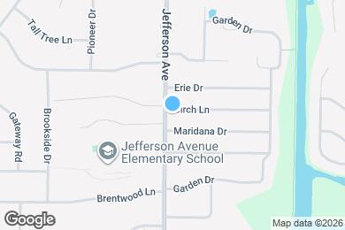 Map image of the property - 260 Jefferson Ave