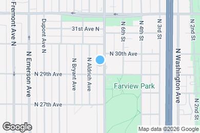 Map image of the property - 2915 Lyndale Ave N