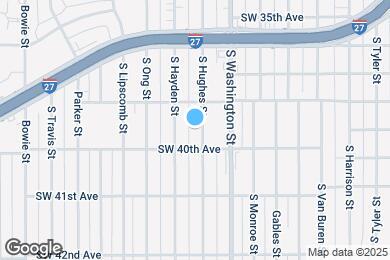 Map image of the property - 3810 S Hughes St