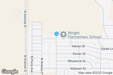 Map image of the property - 2408 N Avenue P