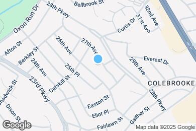 Map image of the property - 3419 27th Ave