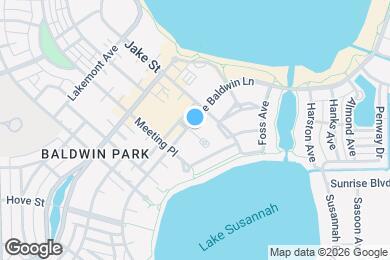 Map image of the property - 1507 Lake Baldwin Ln