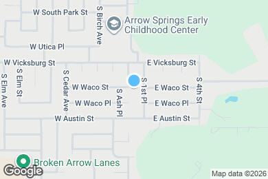 Map image of the property - 4325 S Ash Ave