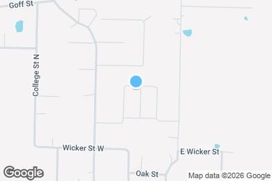 Map image of the property - 17 Hidden Oak Dr