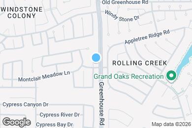 Map image of the property - 4706 Cypress Colony Ln