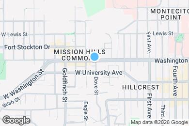 Map image of the property - 3980 Dove St