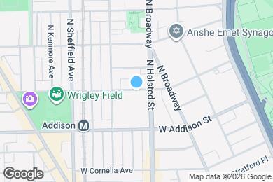 Map image of the property - 838 W Waveland