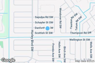 Map image of the property - 1219 Scottish St SW