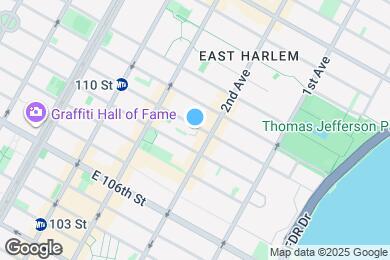 Map image of the property - 244 E 110th St