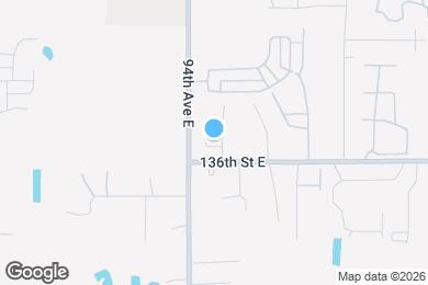 Map image of the property - 13512 95th Ave E
