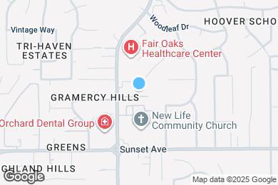 Map image of the property - 8125 E Carriage Ln