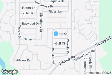 Map image of the property - 7606 Glades Ct