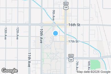 Map image of the property - 1632 9th Ave
